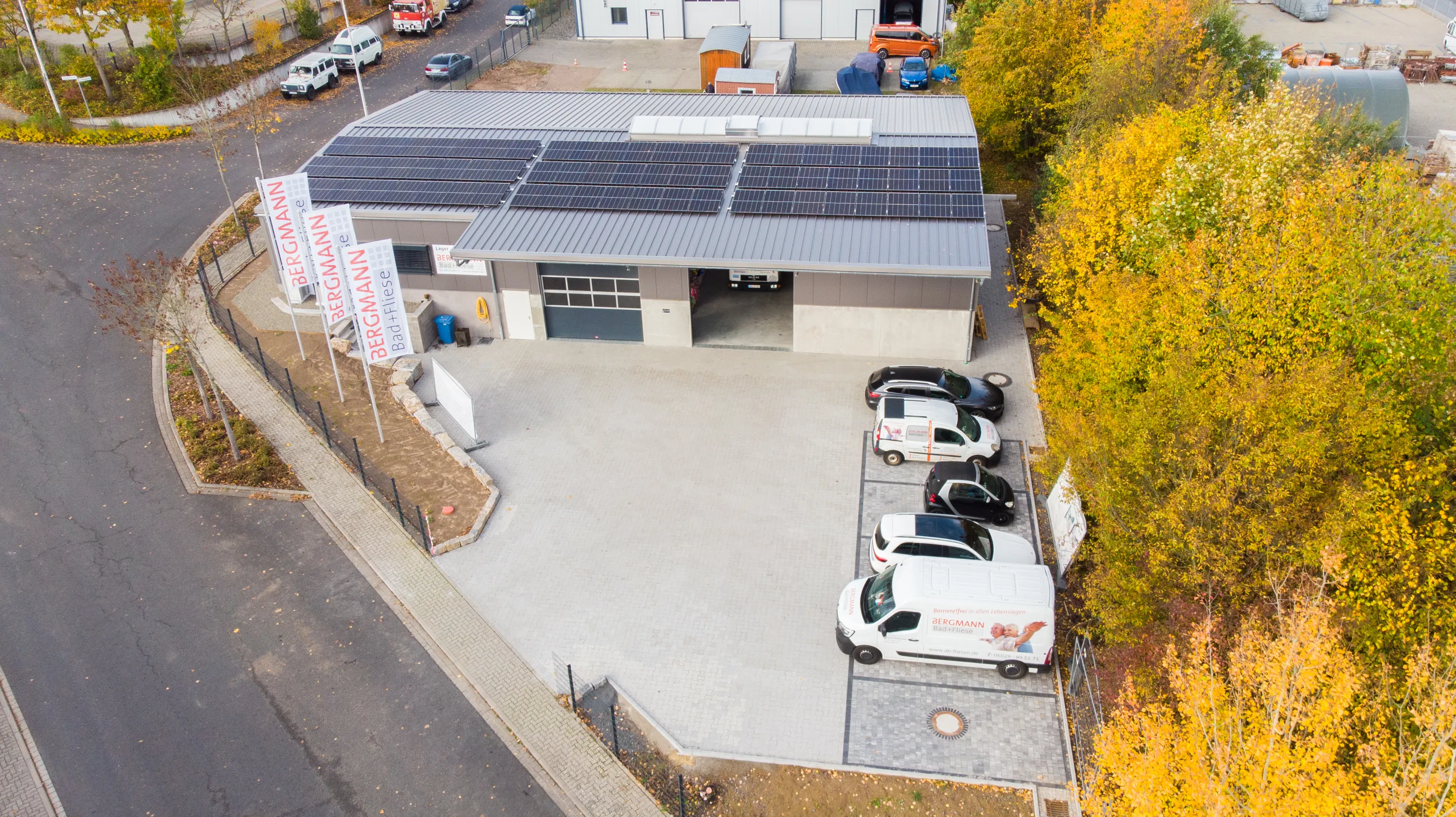 Bergmann Bad+Fliese – Firmensitz mit Showroom