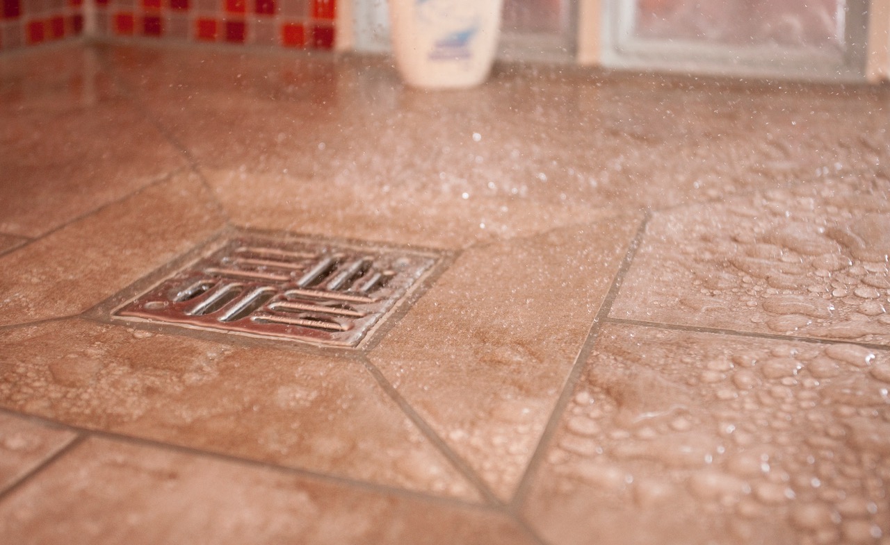 Bodengleiche Dusche – Detail